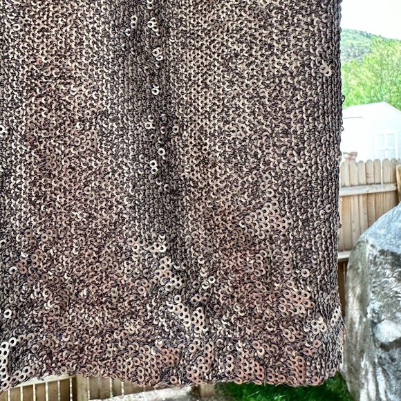 Anthropologie NWT Deletta Sequin Cropped Boxy Oversized Holidays Top Small - Picture 9 of 16